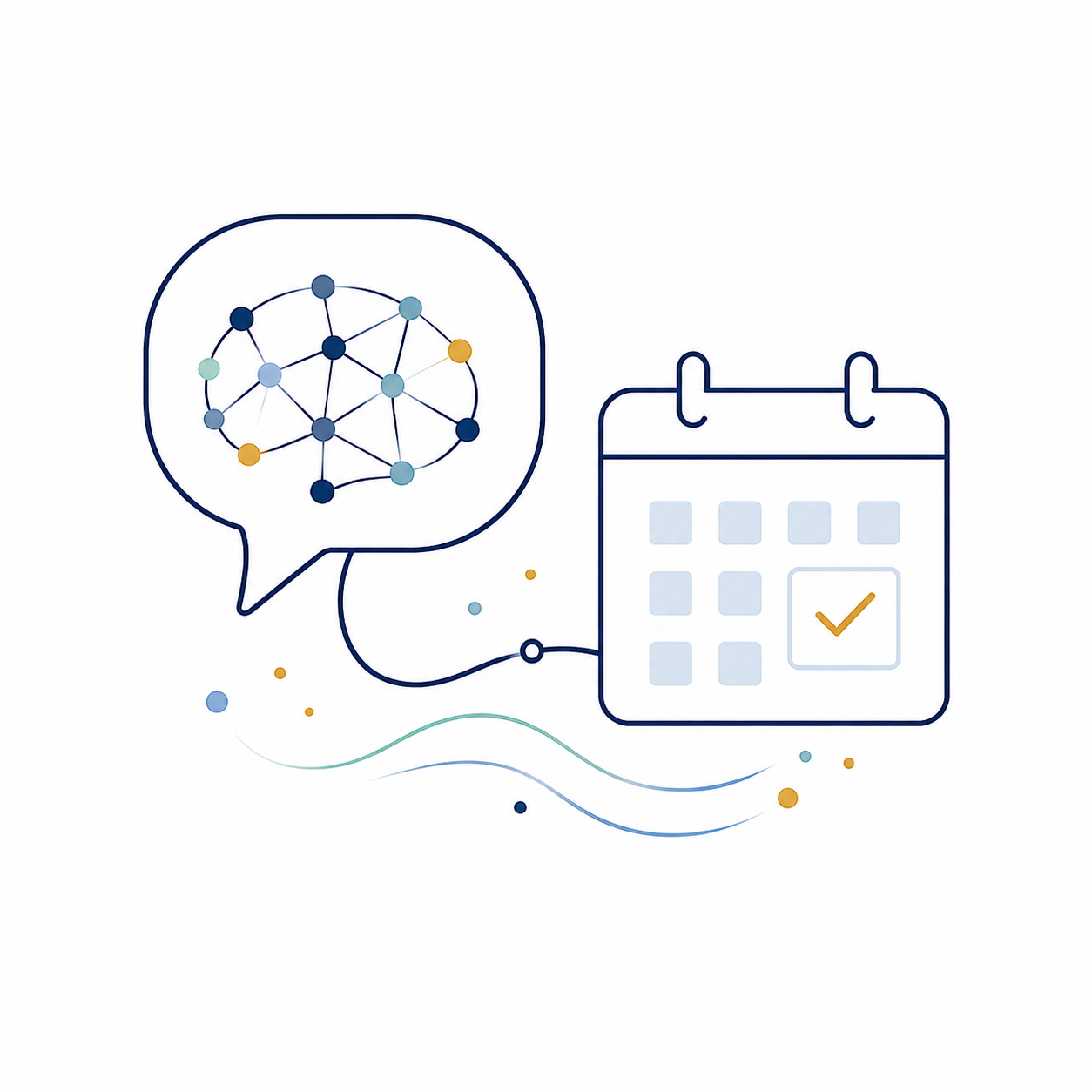 Asistente IA con agenda automática